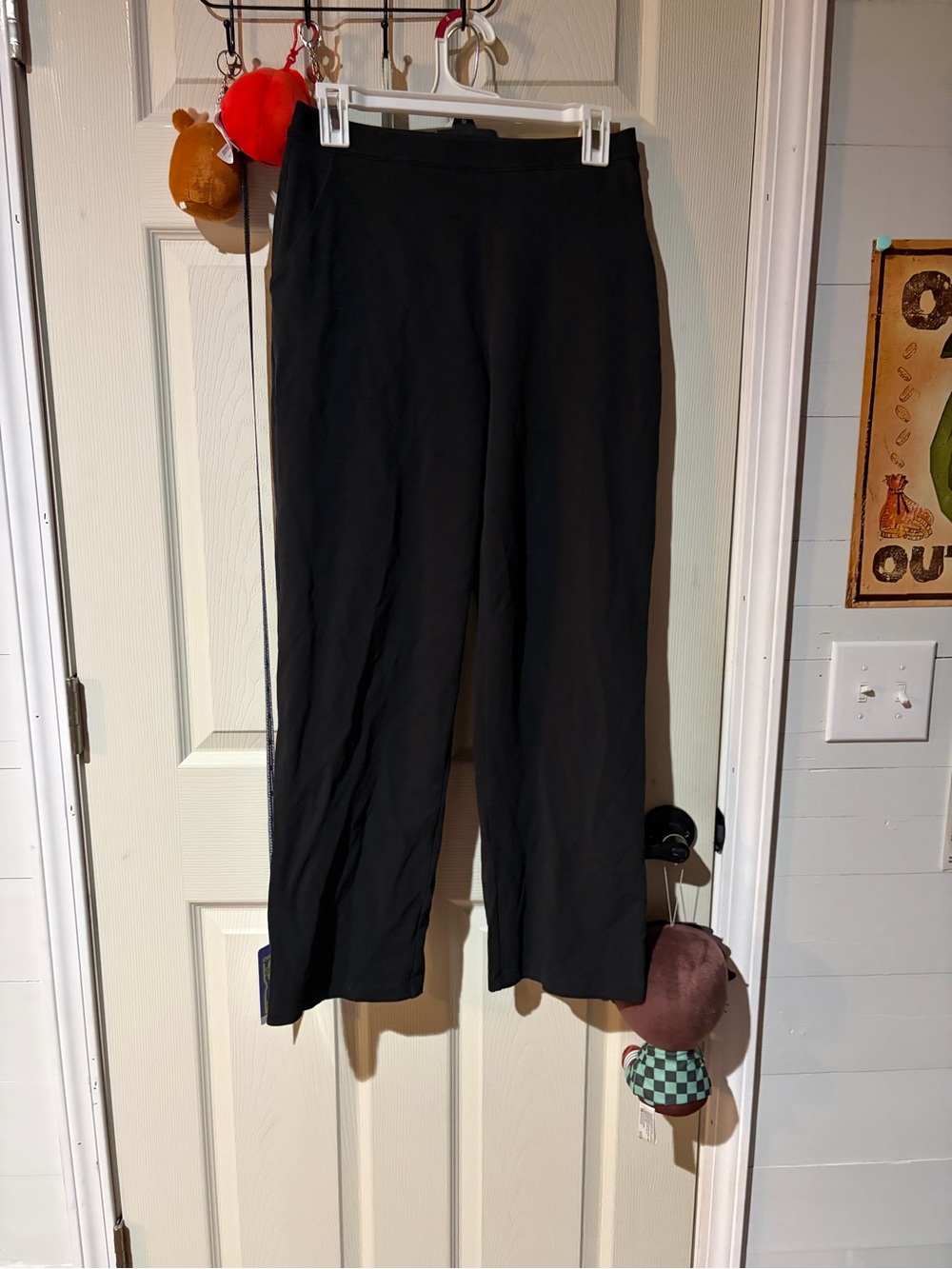 Black Women's Straight Leg Pants